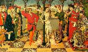 Jaime Huguet The Flagellation of Christ oil painting picture wholesale